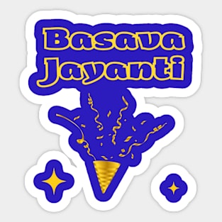 Indian Festivals - Basava Jayanti Sticker